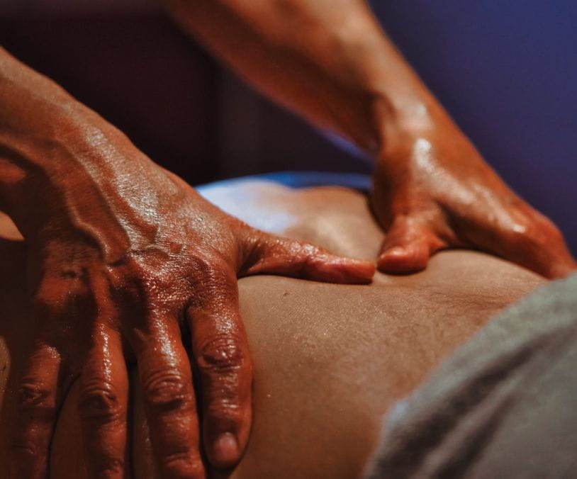 Massage au Spa du Domaine du Colombier